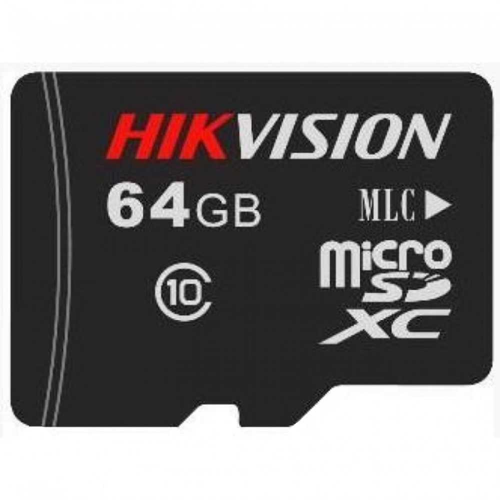 Карта памяти Hikvision MicroSD HS-TF-P1/64G