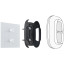 Держатель Ajax Holder black для фиксации Button или DoubleButton на поверхностях (38214.82.BL)