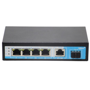 6-портовий PoE-комутатор HongRui HR901-AFG-411S некерований