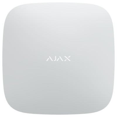 Интеллектуальная централь Ajax Hub 2 (4G) Jeweller white с фотоподтверждением тревог (38873.108.WH1)