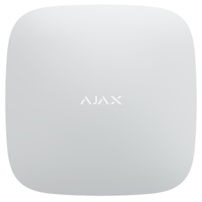 Інтелектуальна централь Ajax Hub 2 (2G) Jeweller white з фотопідтвердженням тривог (25447.40.WH1)