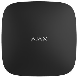 Інтелектуальна централь Ajax Hub 2 (2G) Jeweller black з фотопідтвердженням тривог (25445.40.BL1)