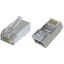 Коннектор RJ45 экранированный FTP 8P8C 50 mkm кат.5E, 100 шт. Hypernet P88S-C5E