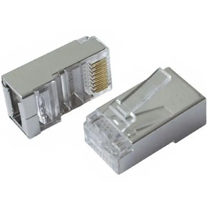 Конектор RJ45 екранований FTP 8P8C 50 mkm кат. 5E, 100 шт. Hypernet P88S-C5E