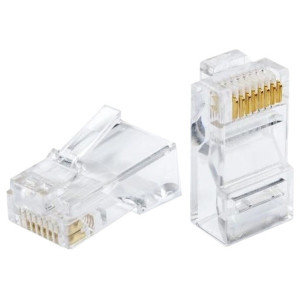 Коннектор RJ45 кат.6 8P8C 50 mkm упаковка 100 шт. Hypernet P88U-C6