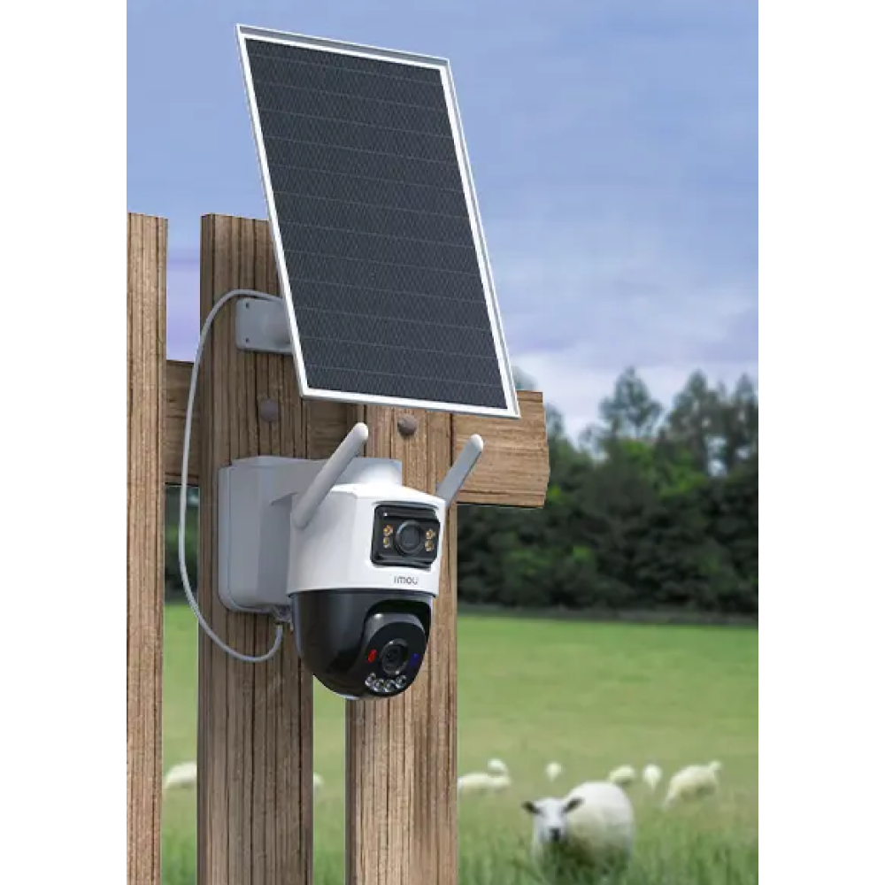 10 Мп IP-відеокамера Imou AOV PT Dual Kit 5+5MP (IPC-SA70F-10M0T2-EU/FSP008) з сонячною панеллю