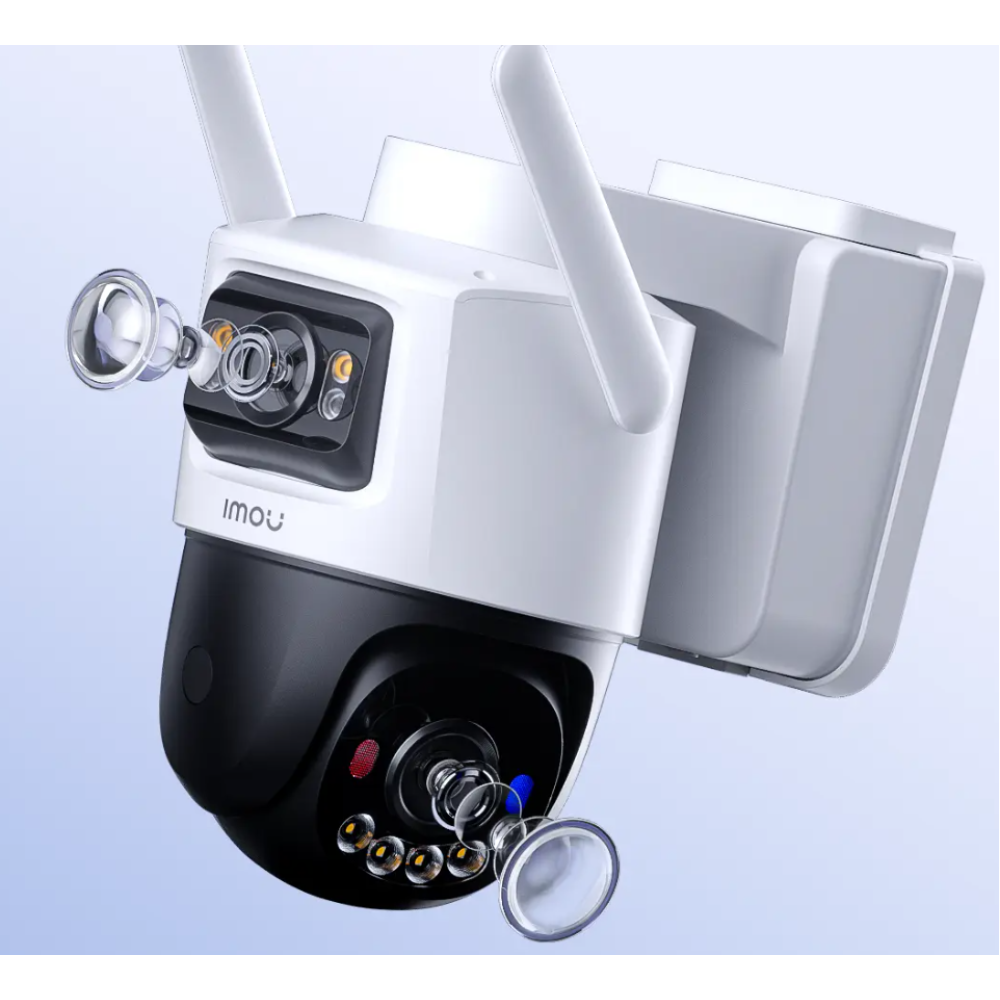 10 Мп IP-відеокамера Imou AOV PT Dual Kit 5+5MP (IPC-SA70F-10M0T2-EU/FSP008) з сонячною панеллю