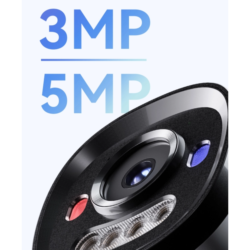 5 Мп IP-відеокамера IMOU Bullet 2E Pro (IPC-K3DP-5V0W) 2.8мм, Wi-Fi 6