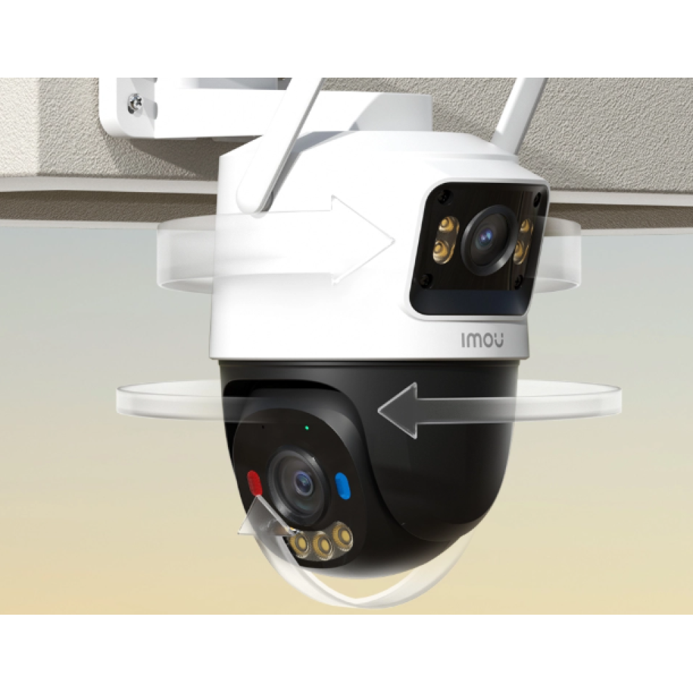 6 Мп IP-відеокамера Imou Cruiser Dual 2C (IPC-S7XCP-6M1TED-EU) 4G, з сиреною