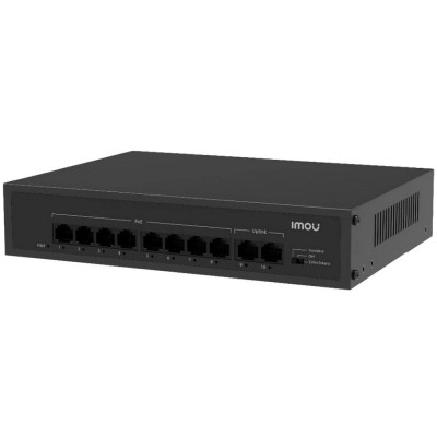 10-портовий комутатор Imou SF110P некерований