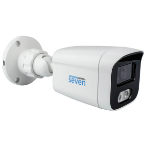 2 Мп IP-відеокамера вулична SEVEN IP-1022PA white 2.8 мм