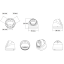 5 Мп IP-видеокамера SEVEN IP-7215PA-DL white 4 мм с интеллектуальной двойной подсветкой