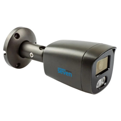 5 Мп IP-відеокамера SEVEN IP-7225PA-DL black (2.8 мм)