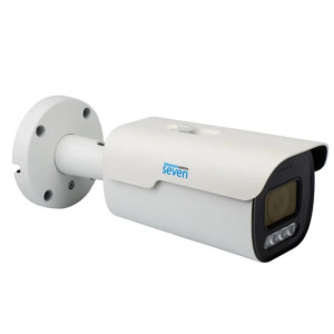 5 Мп IP-відеокамера SEVEN IP-7255PA-DL white (2.8 мм) з розумним подвійним підсвічуванням