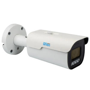 5 Мп IP-відеокамера SEVEN IP-7255PA-DL white 4 мм з розумним подвійним підсвічуванням