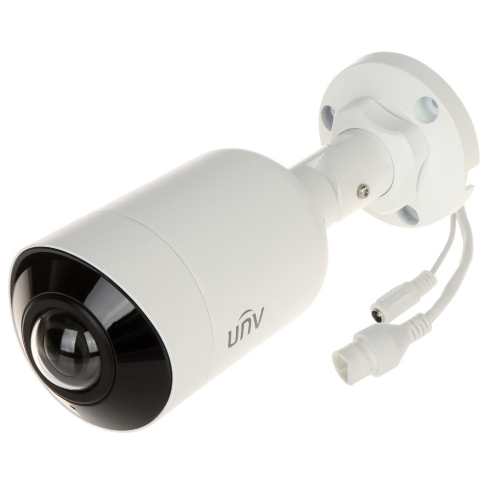 5 Мп IP-відеокамера вулична Uniview IPC2105SB-ADF16KM-I0 White з PoE