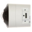 5 Мп IP-відеокамера вулична Uniview IPC2105SB-ADF16KM-I0 White з PoE