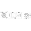 5 Мп IP-відеокамера вулична Uniview IPC2105SB-ADF16KM-I0 White з PoE