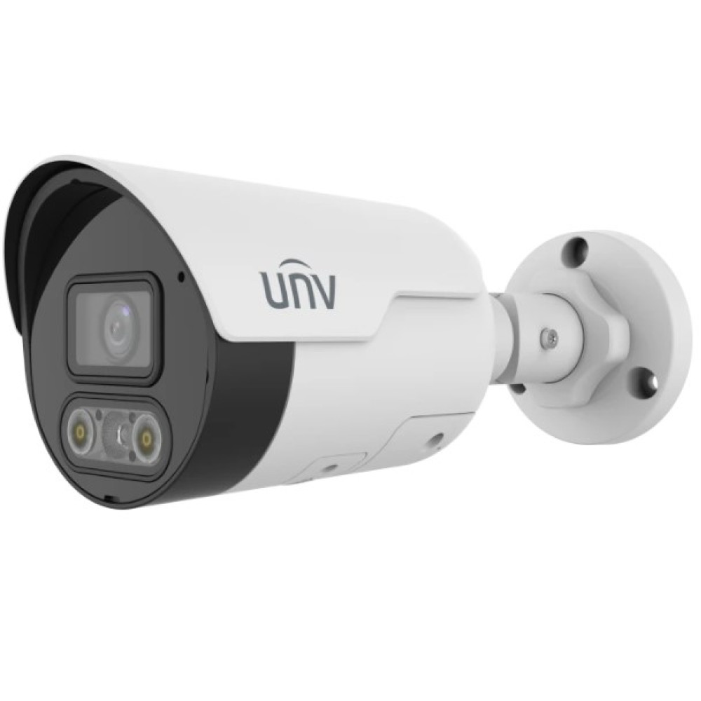 2 Мп IP-відеокамера Uniview IPC2122LE-ADF28KMC-DL White з PoE