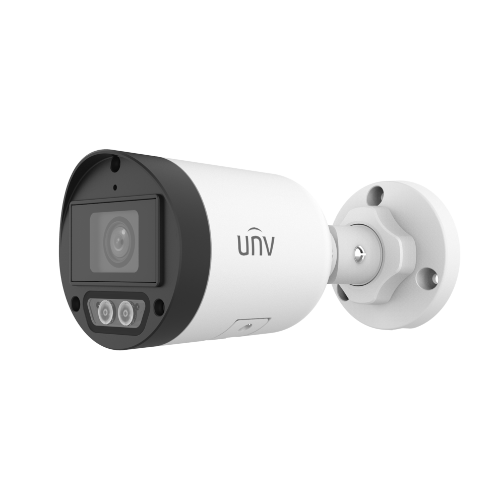 4 Мп IP-видеокамера Uniview IPC2124LB-AF28K-DL (2.8) White с PoE