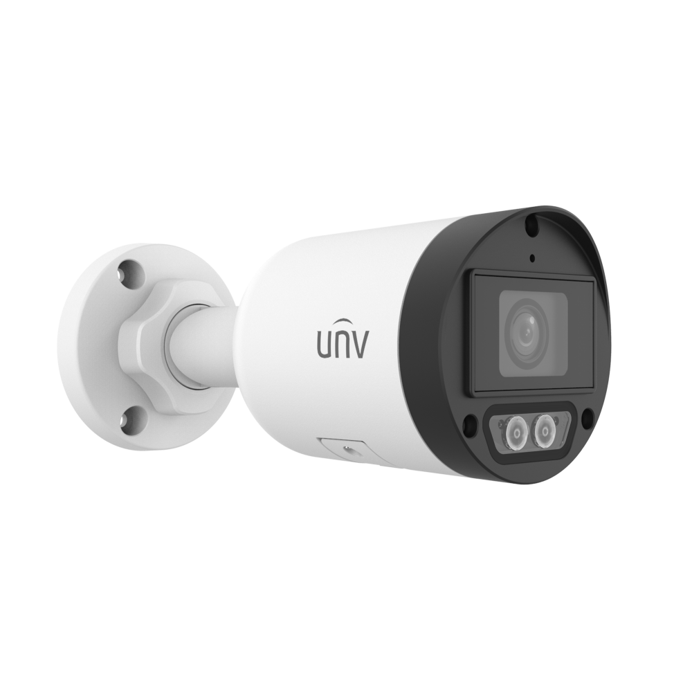 4 Мп IP-видеокамера Uniview IPC2124LB-AF28K-DL (2.8) White с PoE