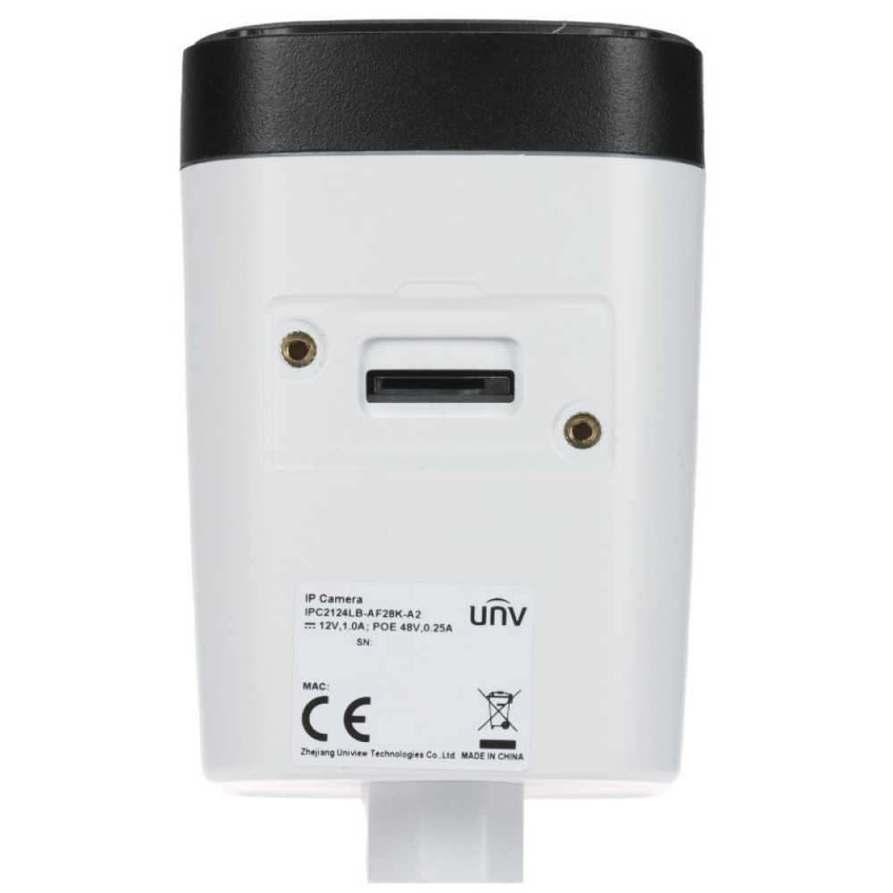 4 Мп IP-видеокамера Uniview IPC2124LB-AF28K-A2 с PoE