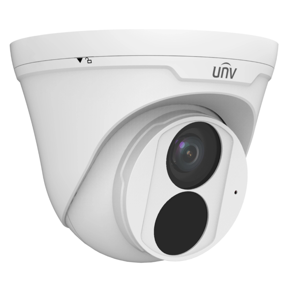 2 Мп IP-відеокамера Uniview IPC3612LB-ADF28K-H (2.8) White з PoE
