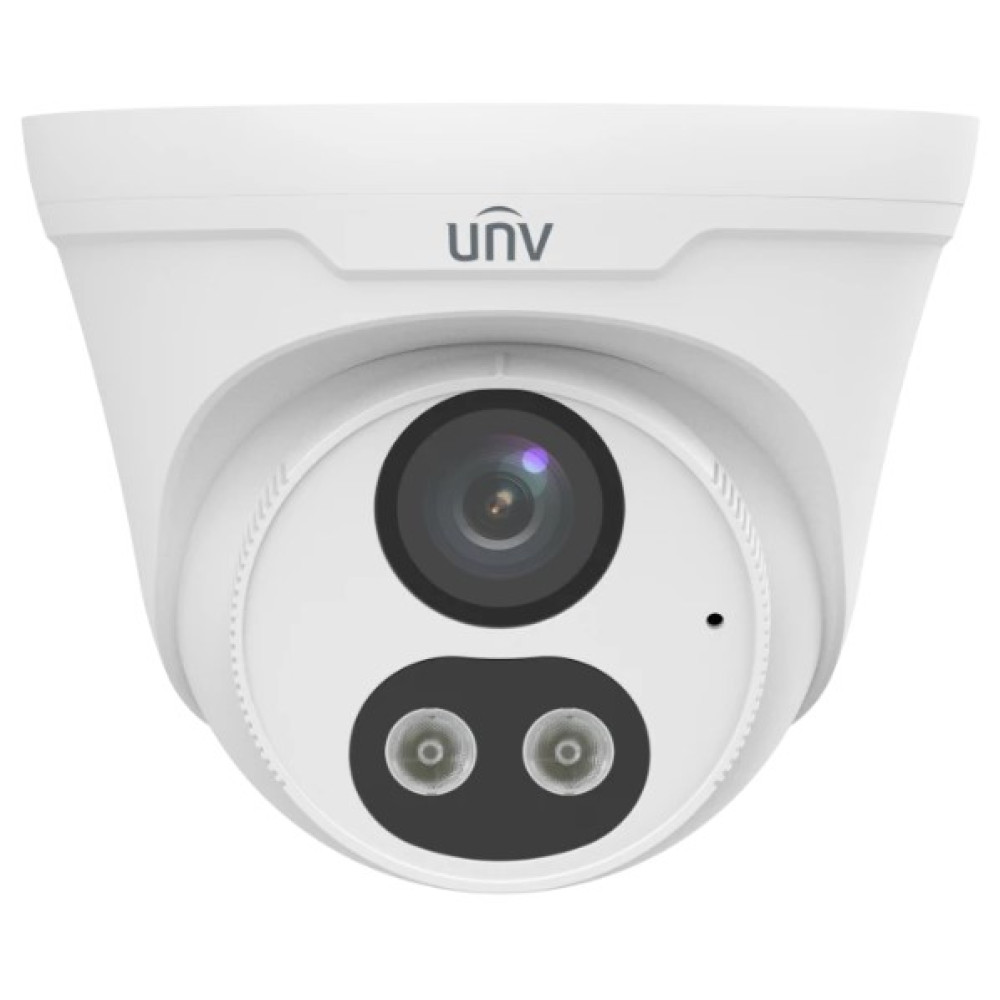 2 Мп IP-відеокамера Uniview IPC3612LE-ADF28KC-DL (2.8) White з PoE