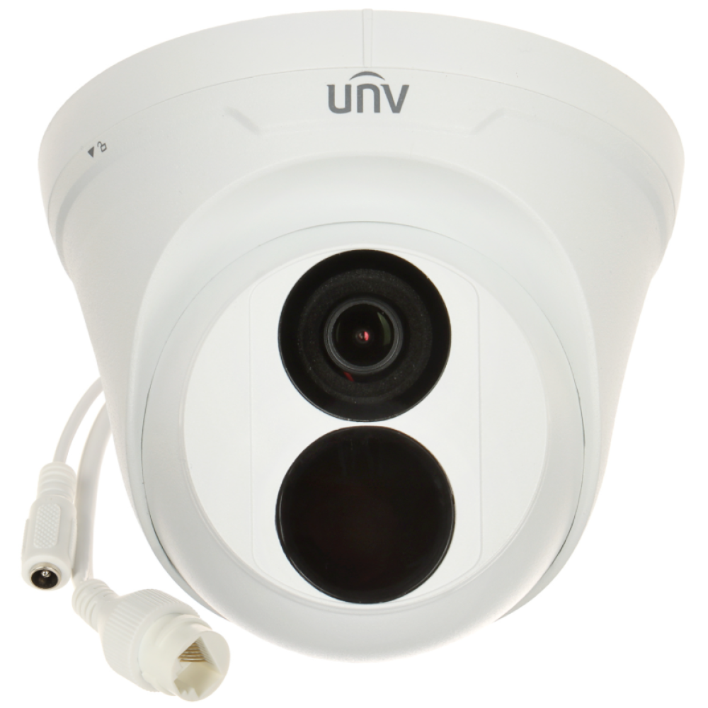 4 Мп IP-видеокамера Uniview IPC3614LB-SF28-A White с PoE