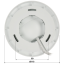 4 Мп IP-видеокамера Uniview IPC3614LB-SF28-A White с PoE