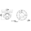 4 Мп IP-видеокамера Uniview IPC3614LB-SF28-A White с PoE