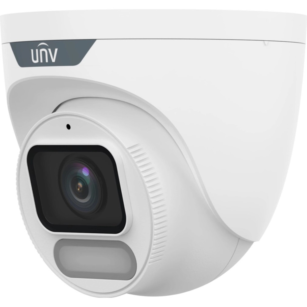 2 Мп IP-відеокамера Uniview IPC3622LE-ADF28K-WP (2.8) White з PoE