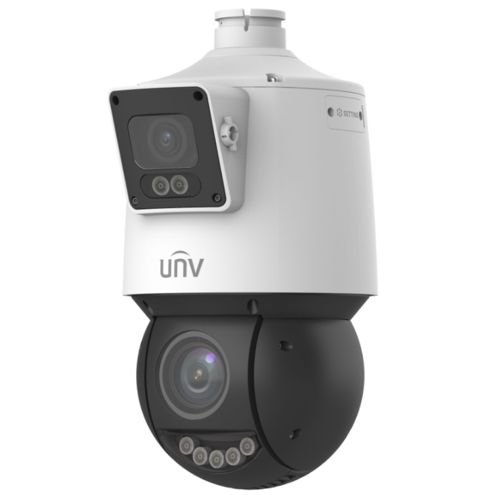 4 Мп IP-видеокамера Speed Dome Uniview IPC94144SFW-X25-F40C White PoE+, LightHunter