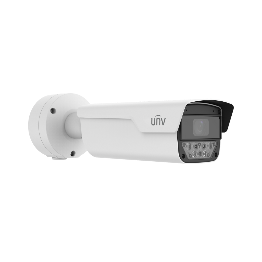 4 Мп IP-відеокамера Uniview IPS-HC264@HDX4-IR-I1 (8-32 мм) White з розпізнаванням автономерів