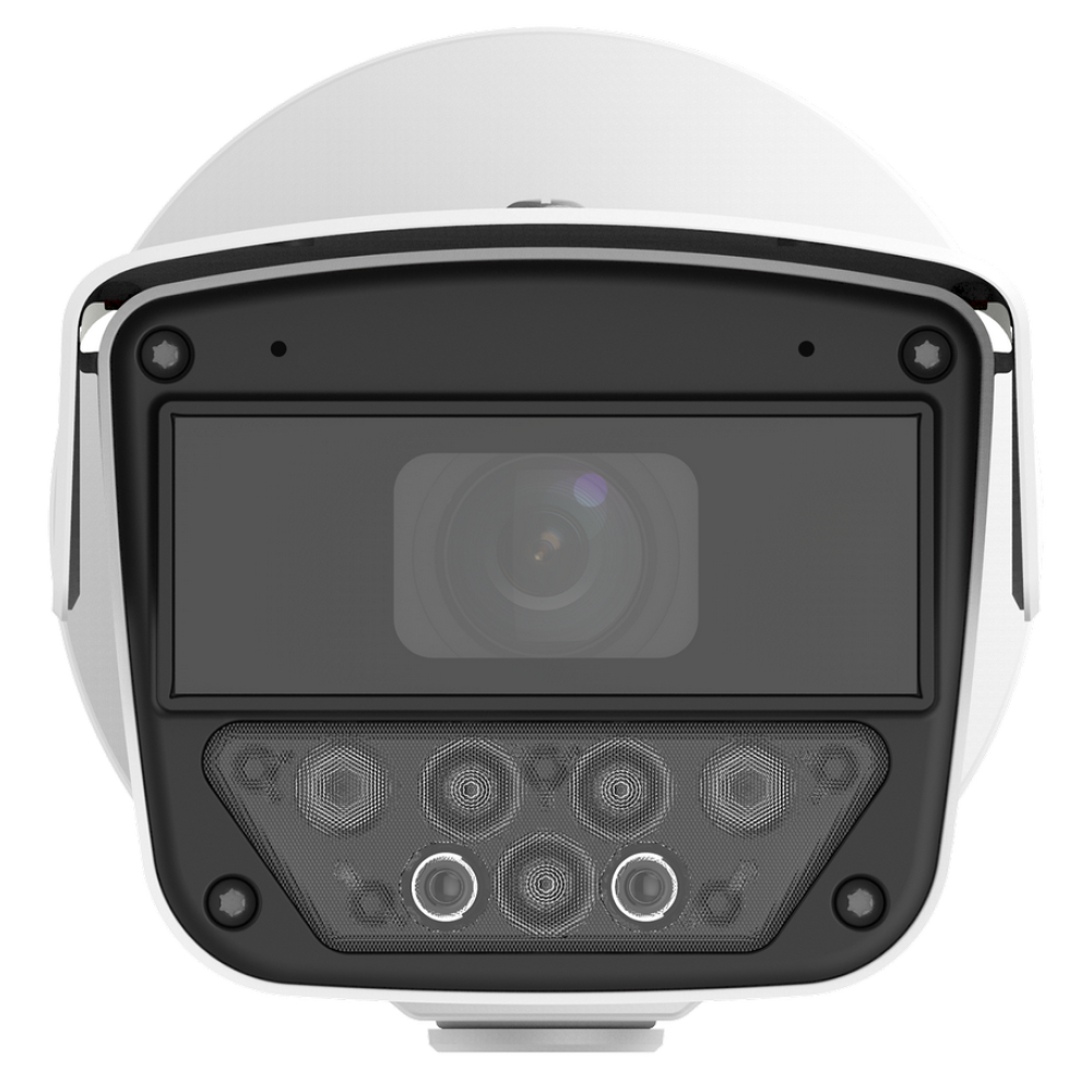 8 Мп IP-відеокамера Uniview IPS-HC268@HDX4-IR-I1 (8-32 мм) White з розпізнаванням автономерів