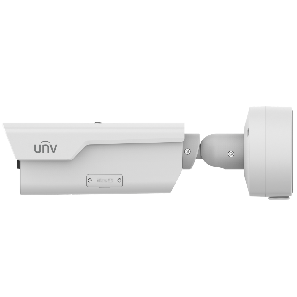 8 Мп IP-відеокамера Uniview IPS-HC268@HDX4-IR-I1 (8-32 мм) White з розпізнаванням автономерів