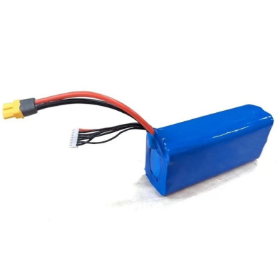 Аккумуляторная батарея IQ Energy 6S2P INR21700-40TG (8000 mAh, 70 A) для FPV-дронов с горизонтальной компоновкой