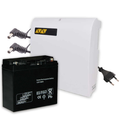 Комплект ДБЖ IQ Energy UPS-1210LFP-18 (12V/120W/18Аh/216Wh) для роутерів, LiFePO4