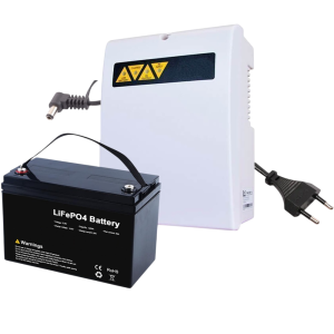 Комплект ДБЖ IQ Energy UPS-1205LFP-18 (12V/60W/18Аh/216Wh) для роутерів, LiFePO4