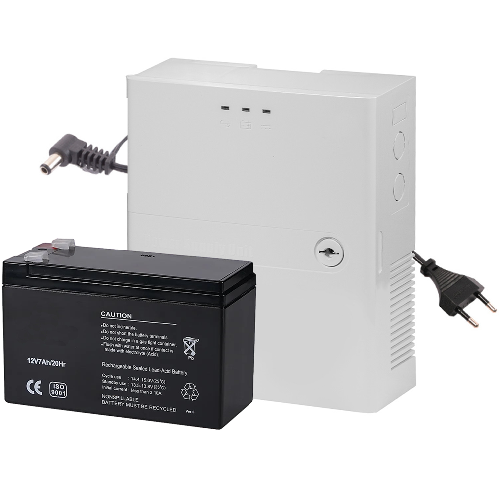 Комплект безперебійного живлення IQ Energy UPS-123LP (12V/36W/7Аh) для Wi-Fi роутера