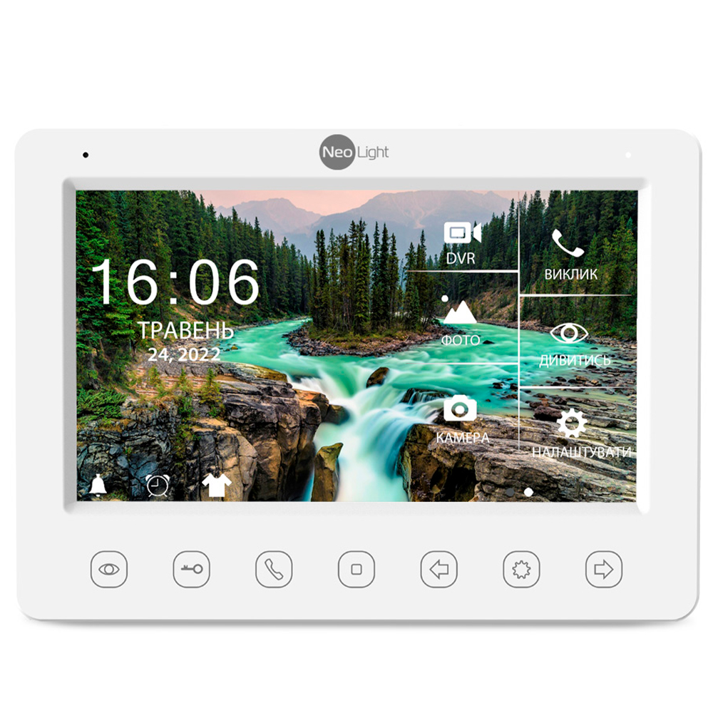 Відеодомофон NeoLight Kappa+ HD white