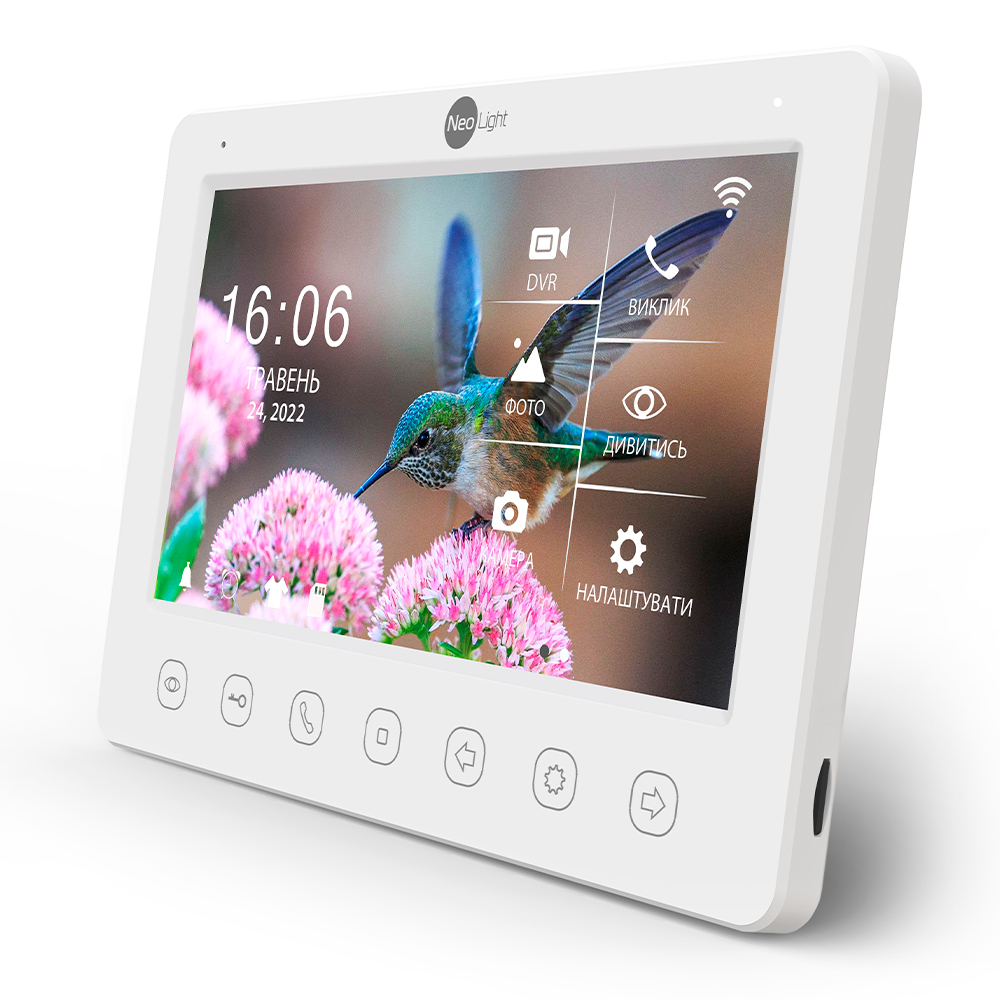 Wi-Fi Відеодомофон NeoLight Kappa+ HD WF