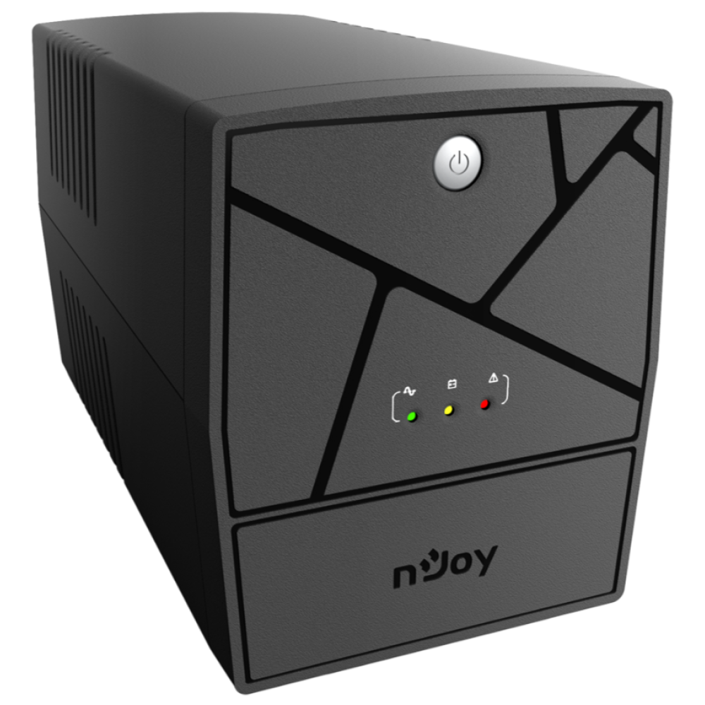 Джерело безперебійного живлення NJOY Keen 1000 USB (UPLI-LI100KU-CG01B) 600 Вт
