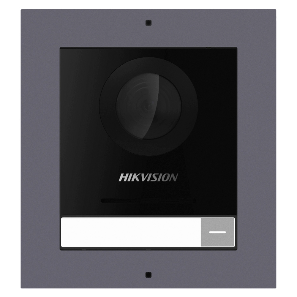 Комплект видеодомофона Hikvision DS-KD8003-IME1(B)+DS-KH6350-TE1+HS-TF (накладная панель)