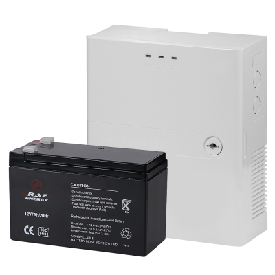 Комплект безперебійного живлення Kraft Energy PSU-1203LED(P) + акумулятор 12V 7Ah AGM