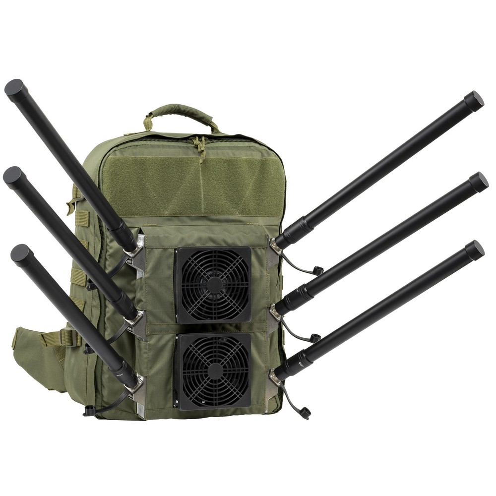 Портативное радиоэлектронное средство Kvertus AD COUNTER FPV BACKPACK F3 U (против FPV и сбросов) рюкзак для противодействия БПЛА