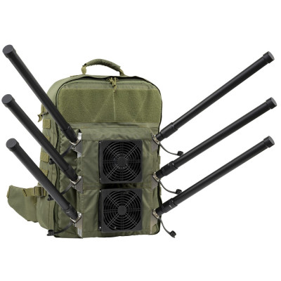 Портативное радиоэлектронное средство Kvertus AD COUNTER FPV BACKPACK F3 U (против FPV и сбросов) рюкзак для противодействия БПЛА
