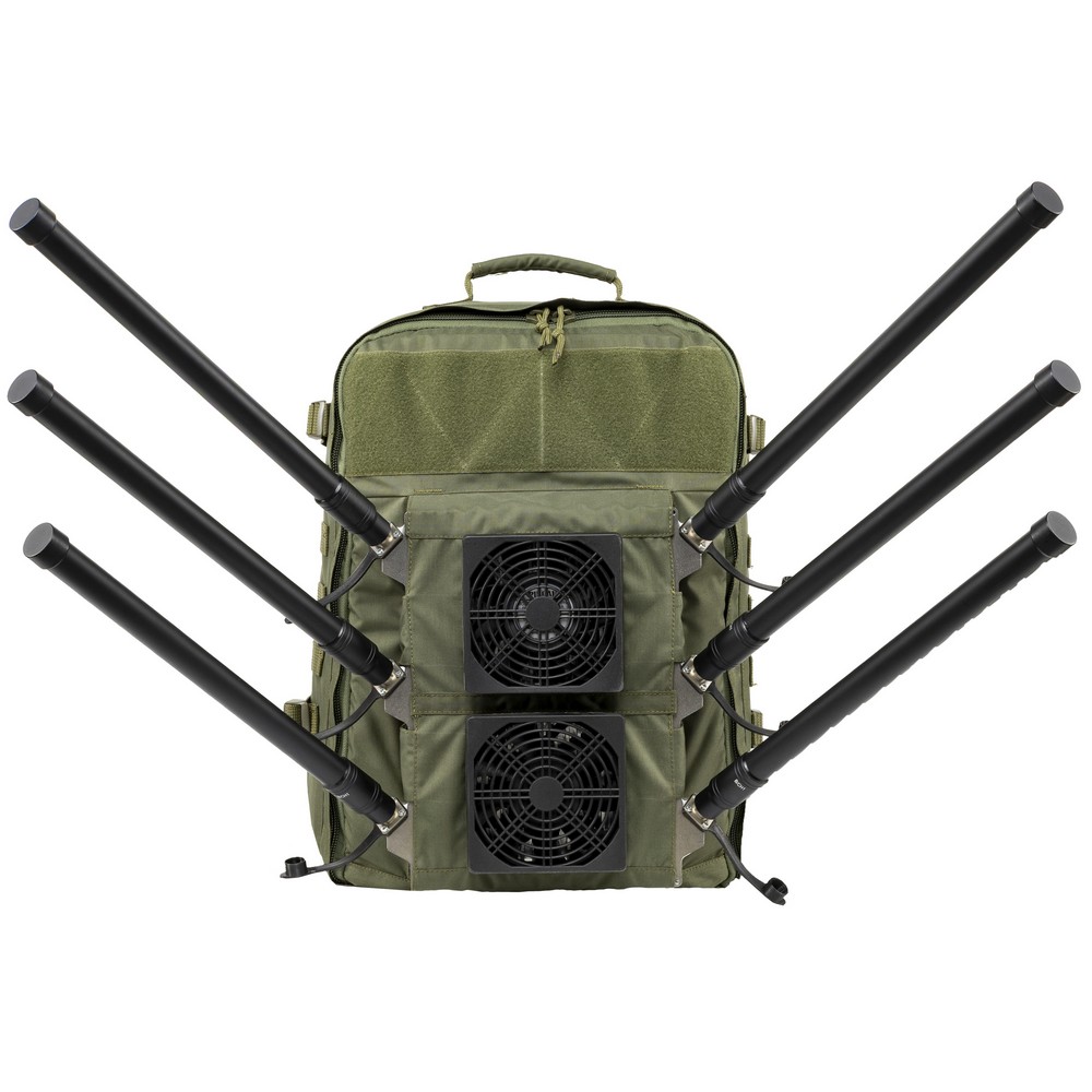 Портативное радиоэлектронное средство Kvertus AD COUNTER FPV BACKPACK F3 U (против FPV и сбросов) рюкзак для противодействия БПЛА