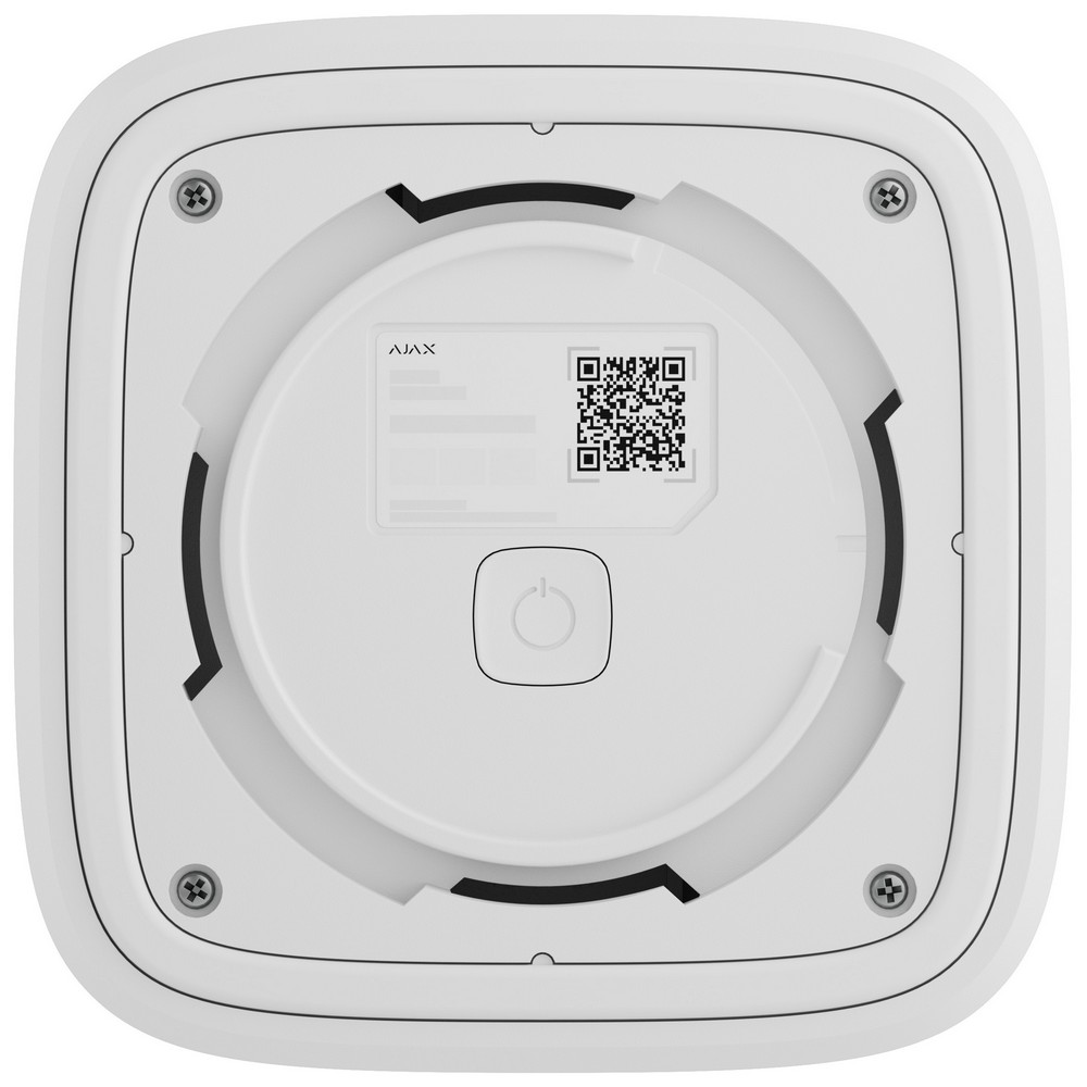 Бездротовий датчик температури та вологості Ajax LifeQuality Lite Jeweller white