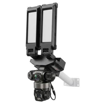 9 Мп 4G PTZ-видеокамера Light Vision VLC-1223IGL/3C (3Mp+3Mp+3Mp) з прожектором та сонячною панеллю
